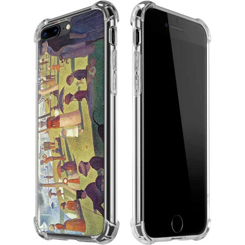 Georges Seurat Sunday Afternoon on the Island of La Grande Jatte iPhone Cases